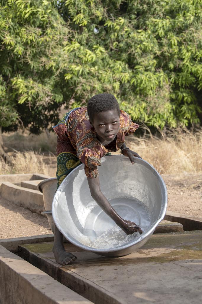 Fillette wama, Tanguieta [Bénin] - 2018