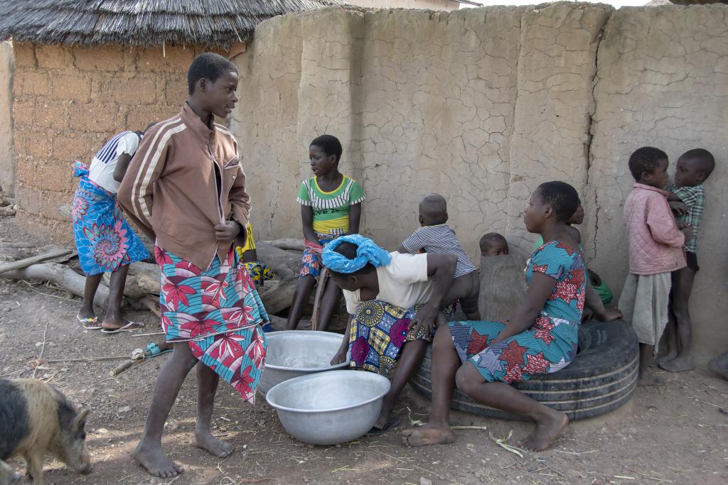 Dans un village wama, région de Tanguieta [Bénin] - 2018