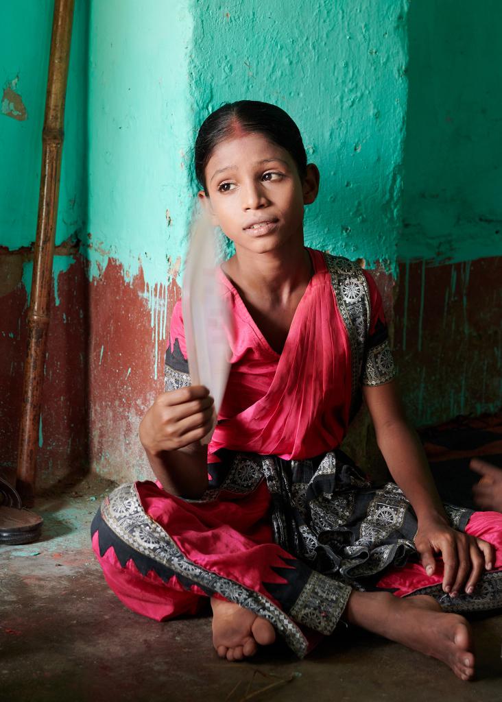 Danseurs de Raghurajpur [Orissa, Inde] - Maquillage