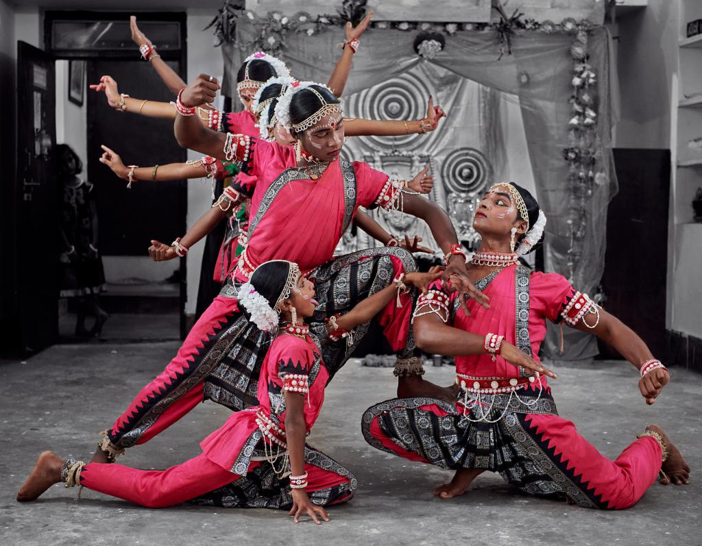 Danseurs de Raghurajpur [Orissa, Inde]