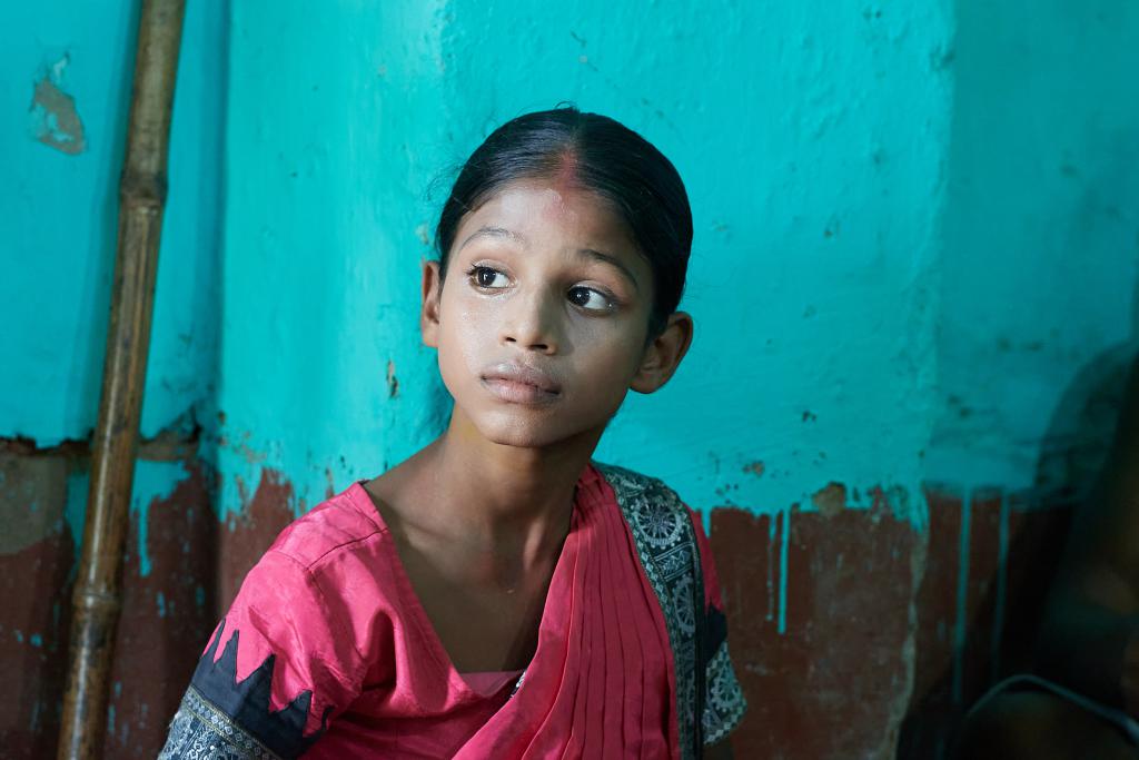 Danseurs de Raghurajpur [Orissa, Inde] - Maquillage