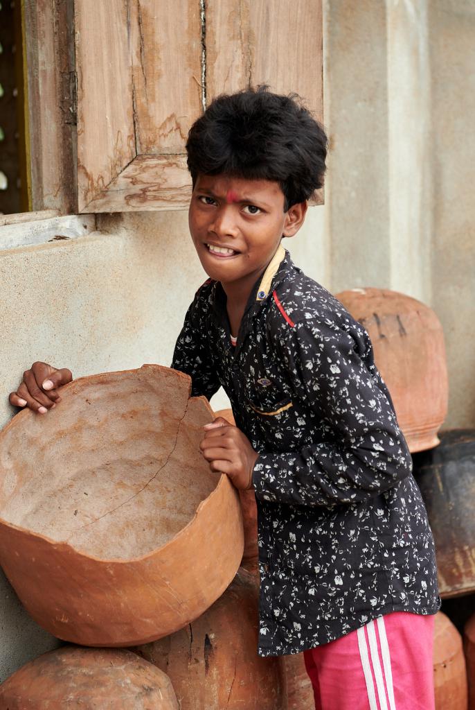 Danseurs de Raghurajpur [Orissa, Inde] - Un peu de rangement